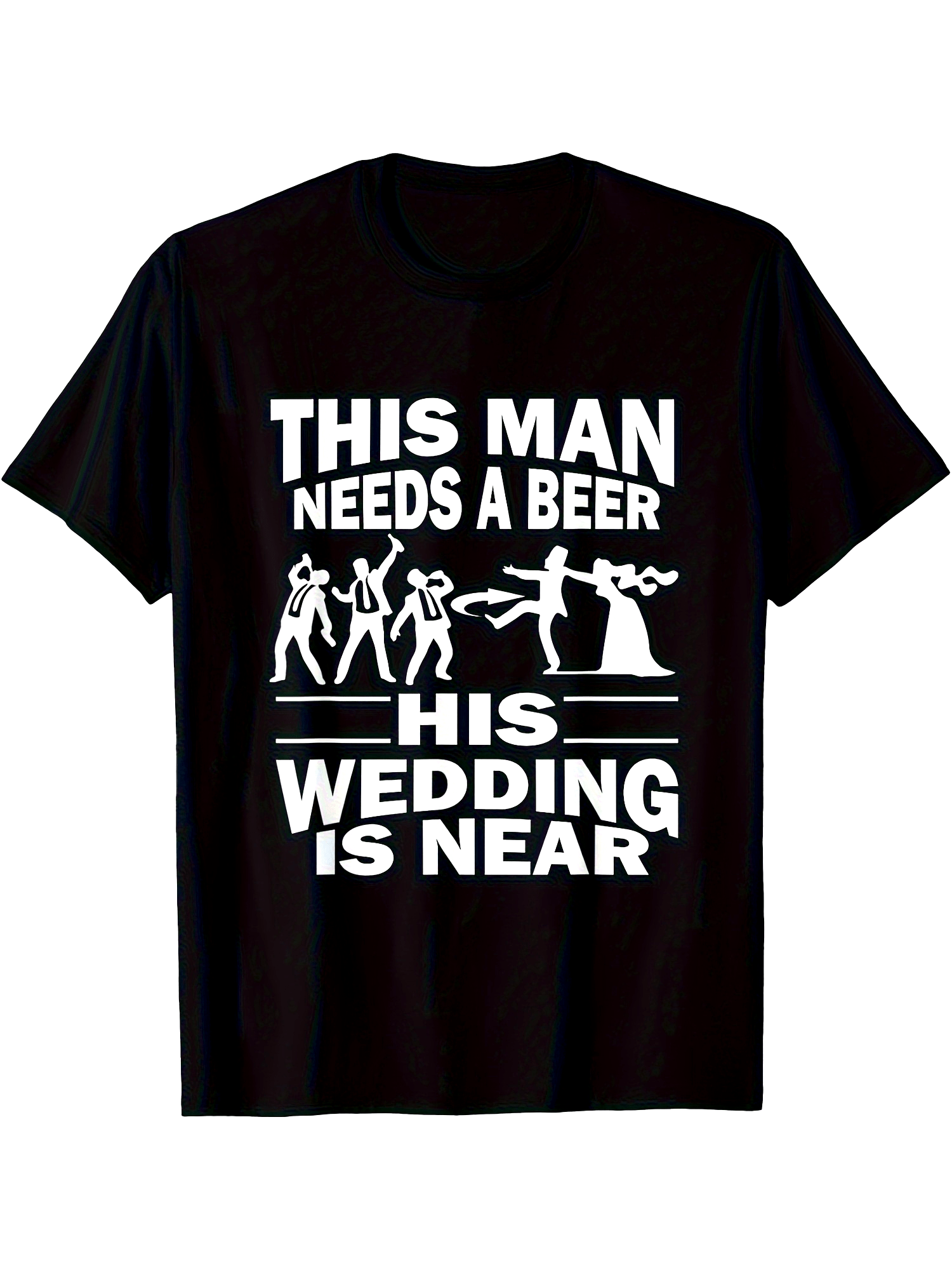 Wedding Shop - Men's Fun Singles' Party T-shirt -