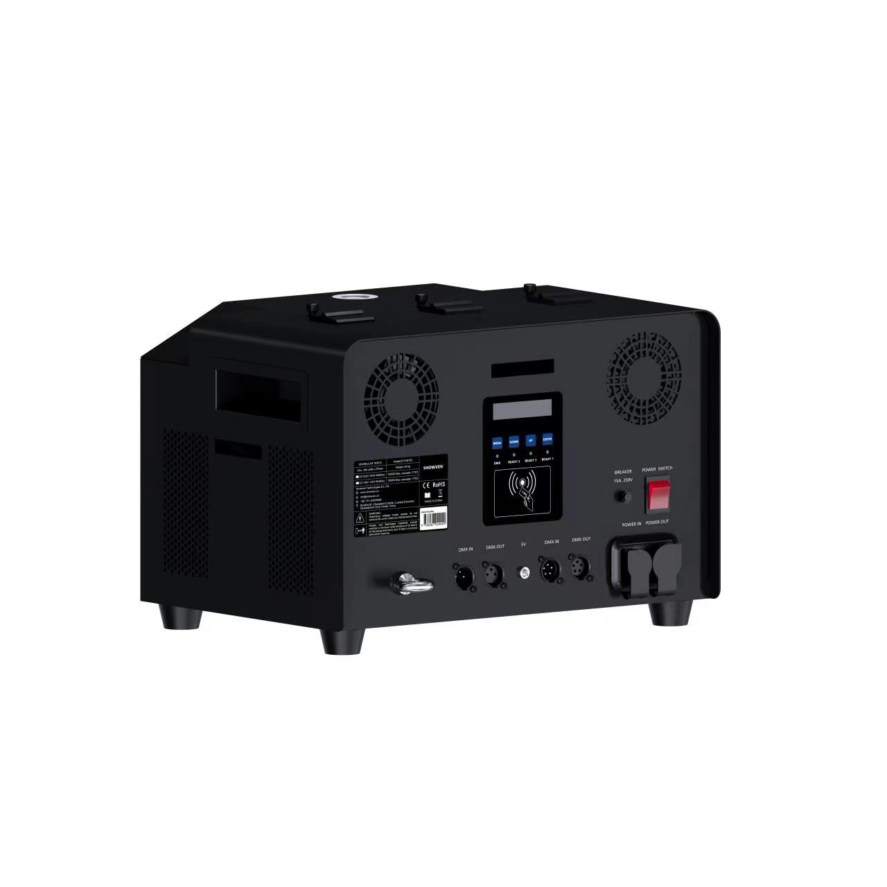 Wedding Solution - MITUSHOW 1500W Cold Fire Sparkler 3-Head