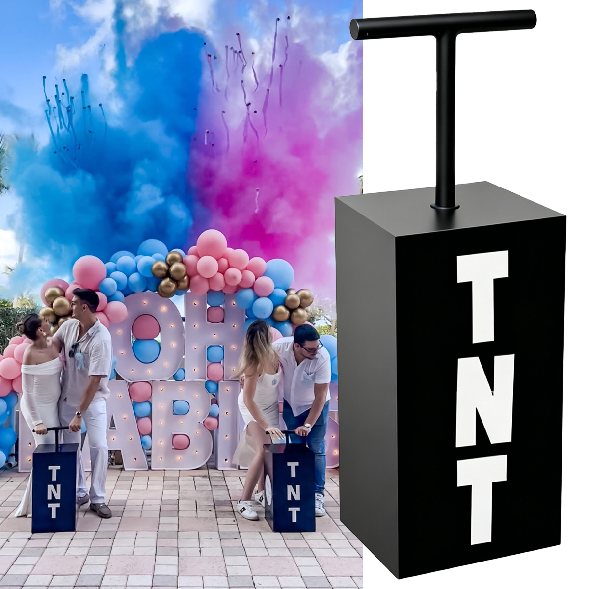 Wedding Day Supply Kit - Tnt Gender Reveal Machine Kit Baby