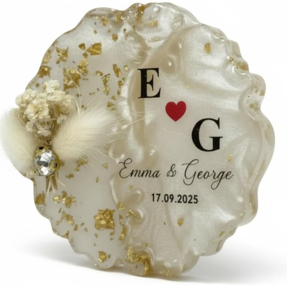 Wedding Shop - Wedding Favors for Guests Bulk,Resin-Floral Magnets,