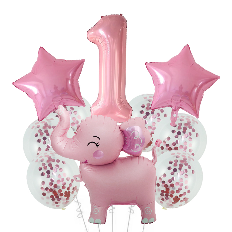 10pcs Wild Animal Balloons Cut - مراجعة Wedding Zoo وسعره