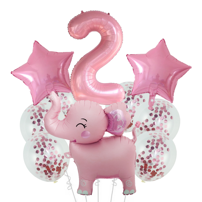 10pcs Wild Animal Balloons Cut - مراجعة Wedding Zoo وسعره