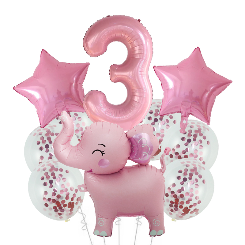 10pcs Wild Animal Balloons Cut - مراجعة Wedding Zoo وسعره