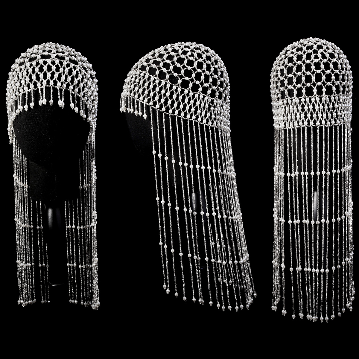 Luxury Pearls Beaded Headwrap  - مراجعة Wedding Shop وسعره