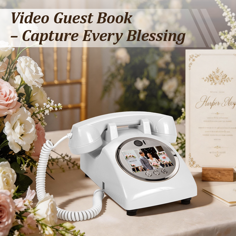 Audio Guestbook Wedding Phone  - مراجعة Wedding Supply Factory وسعره