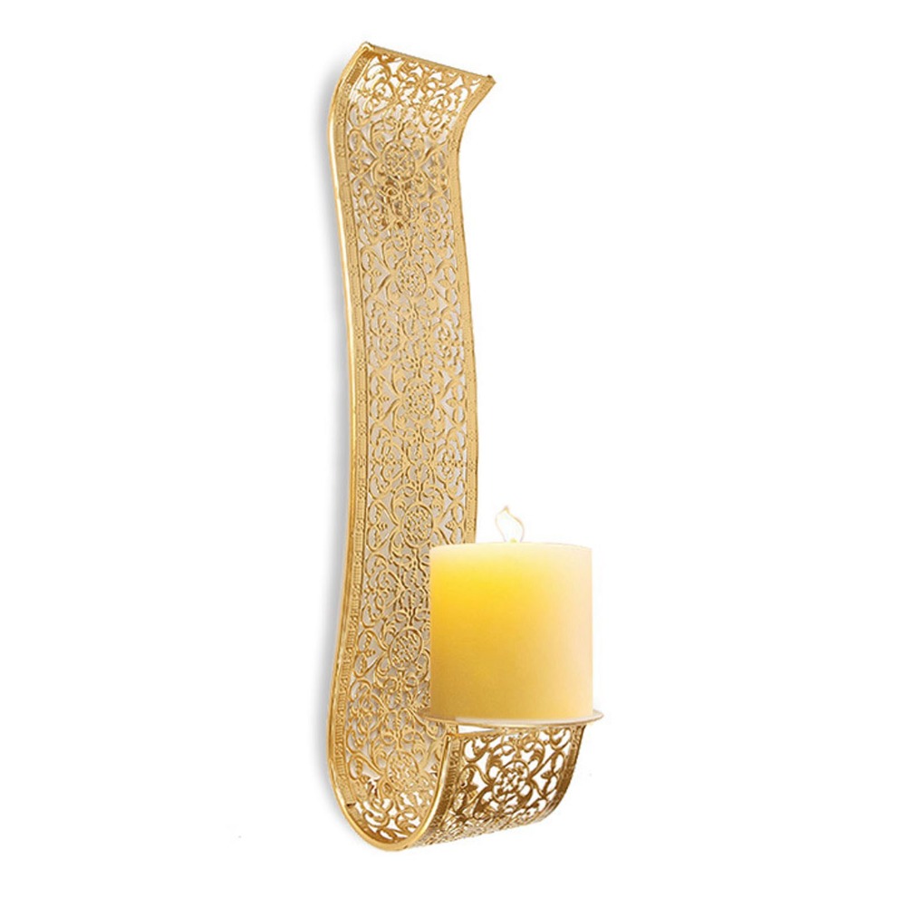 Iron Wall Candle Holder 15.16x - مراجعة Wedding Solution وسعره