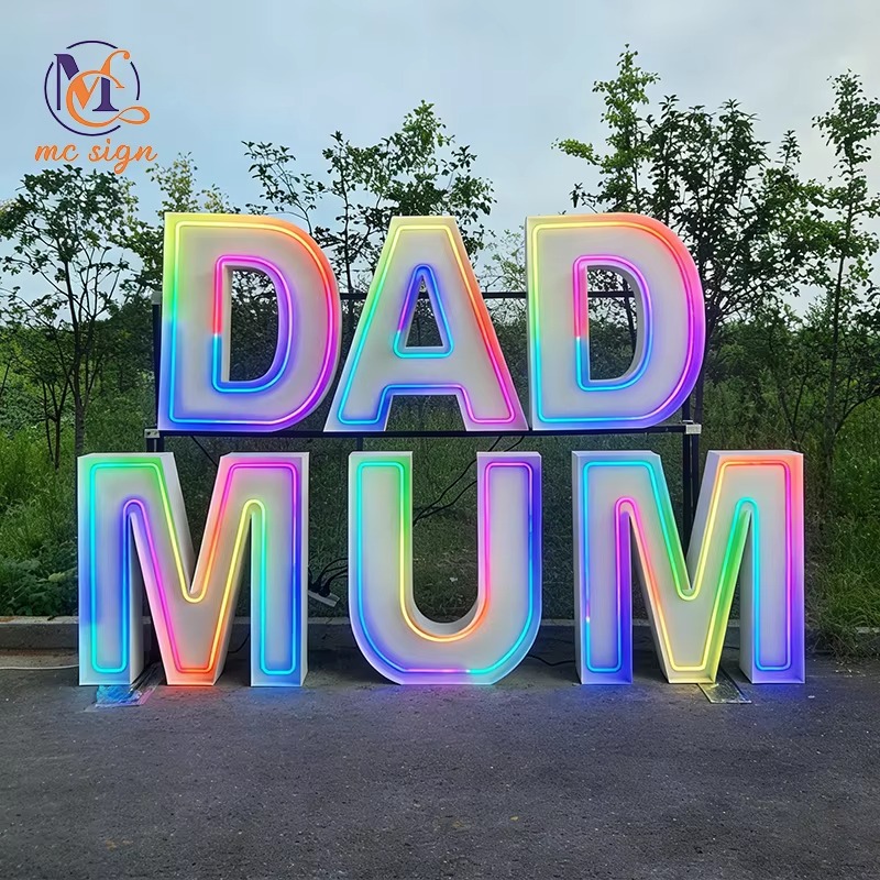 Freestanding LED Sign Board 4f - مراجعة Wedding Party Supply Rentals وسعره