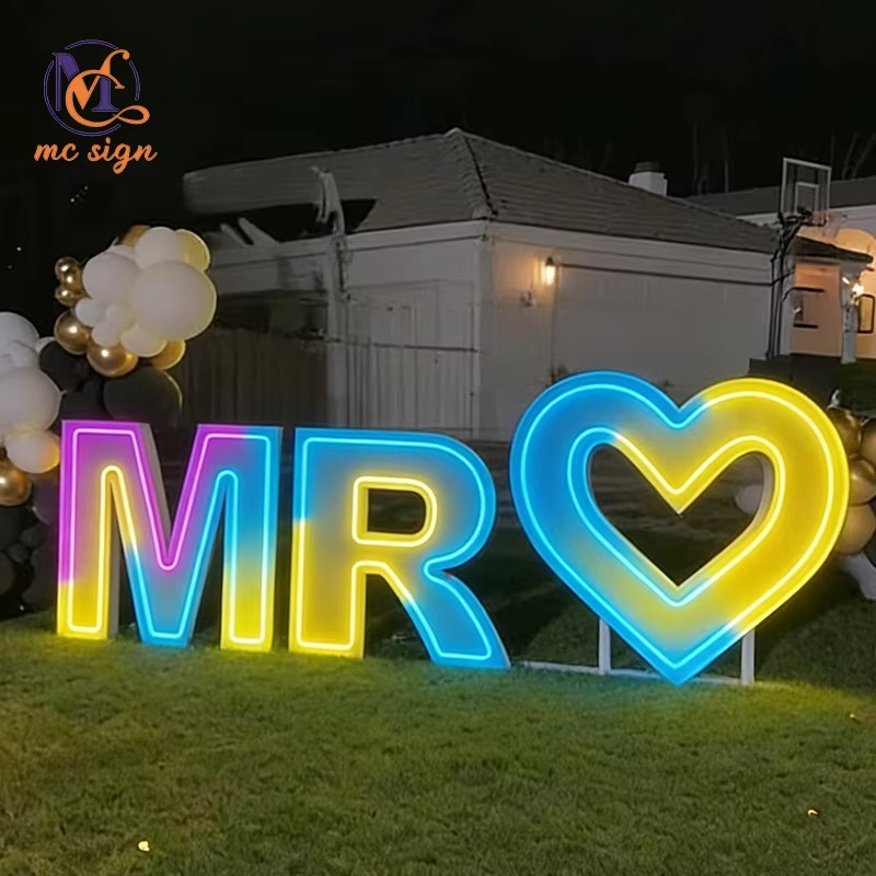 Freestanding LED Sign Board 4f - مراجعة Wedding Party Supply Rentals وسعره
