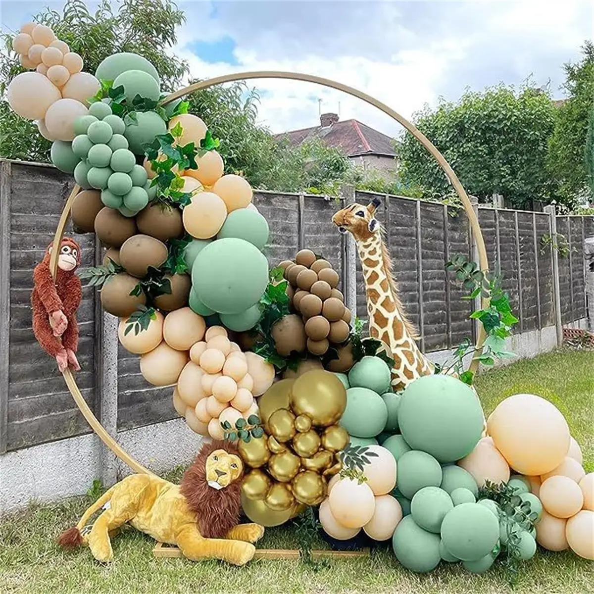 105Pcs Jungle Animal Balloon G - مراجعة Wedding Zoo وسعره