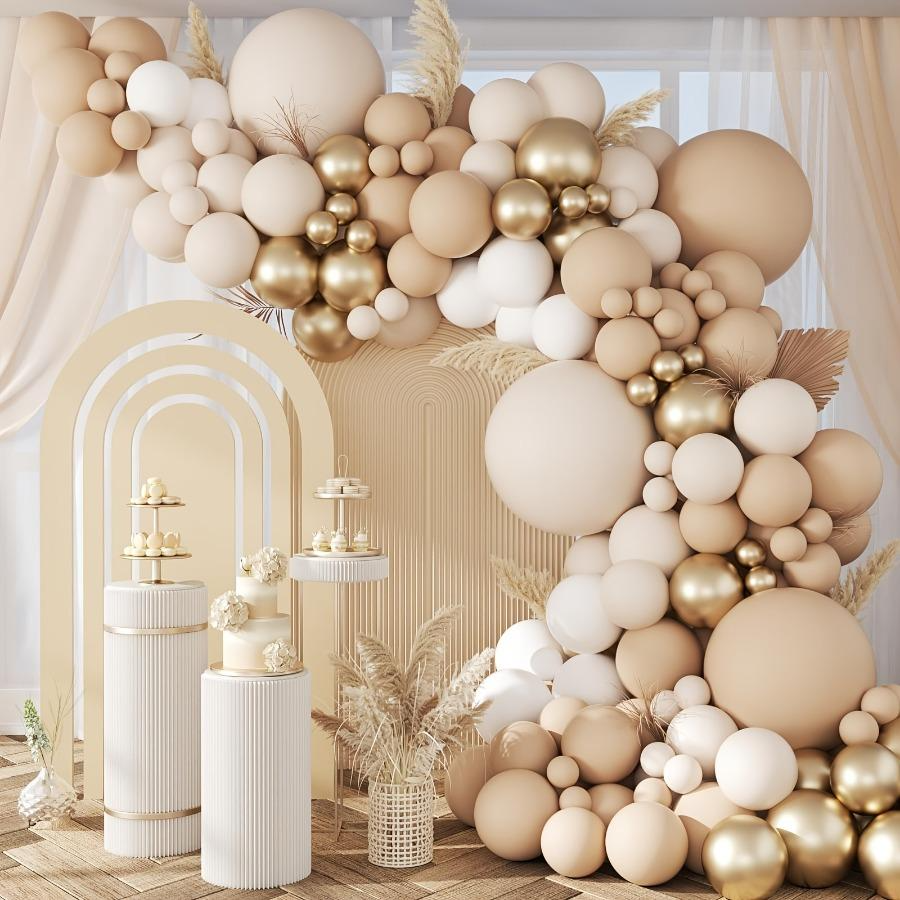 102pcs White Sand Metallic Gol - مراجعة Wedding Day Supply Kit وسعره