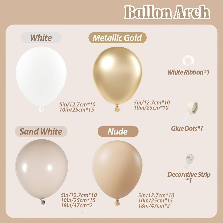 102pcs White Sand Metallic Gol - مراجعة Wedding Day Supply Kit وسعره