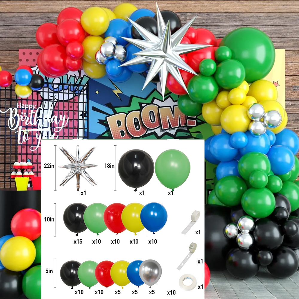 106Pcs Theme Balloon Arch Kit  - مراجعة Wedding Day Supply Kit وسعره