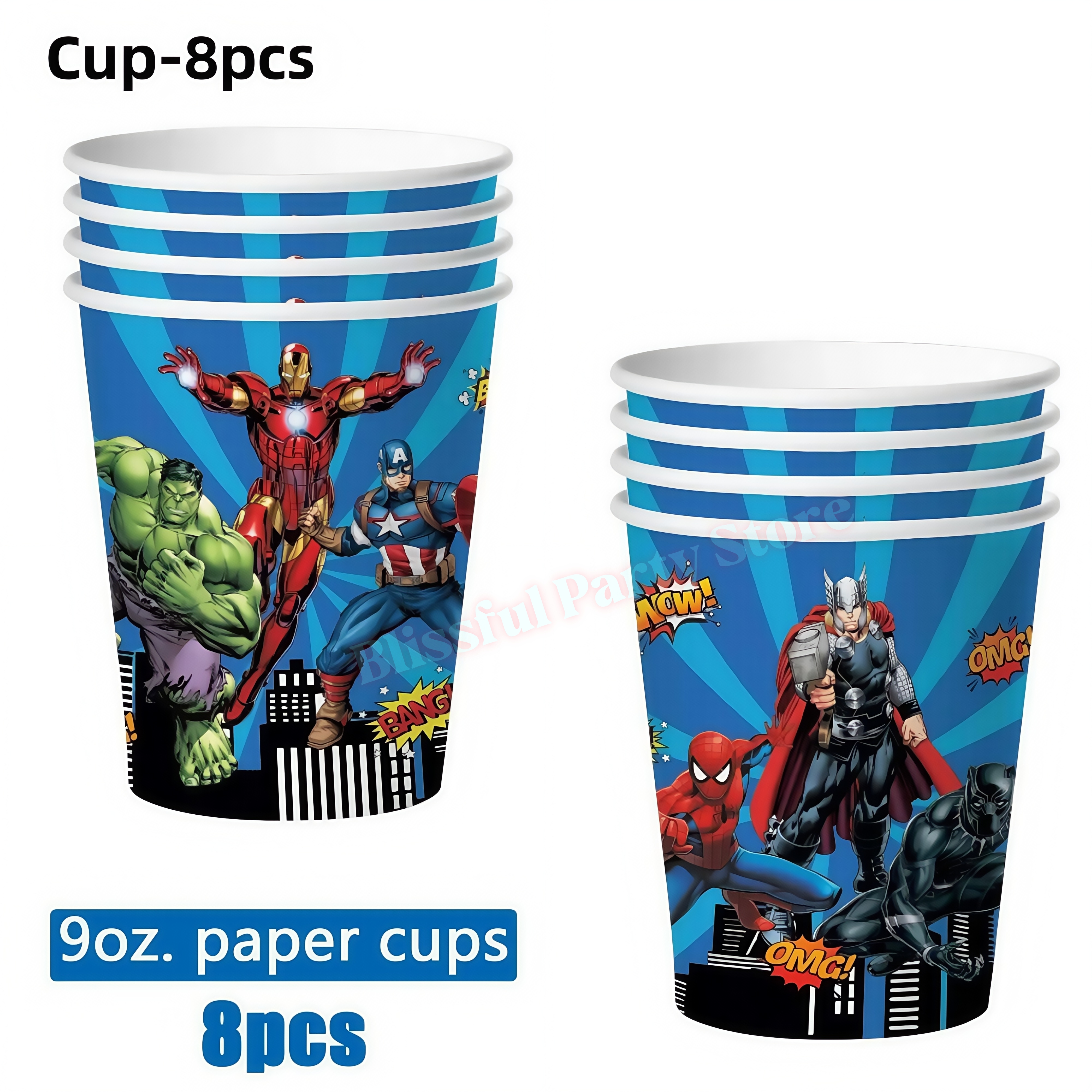 Avengers Birthday Party Decora - مراجعة Wedding Day Supply Kit وسعره