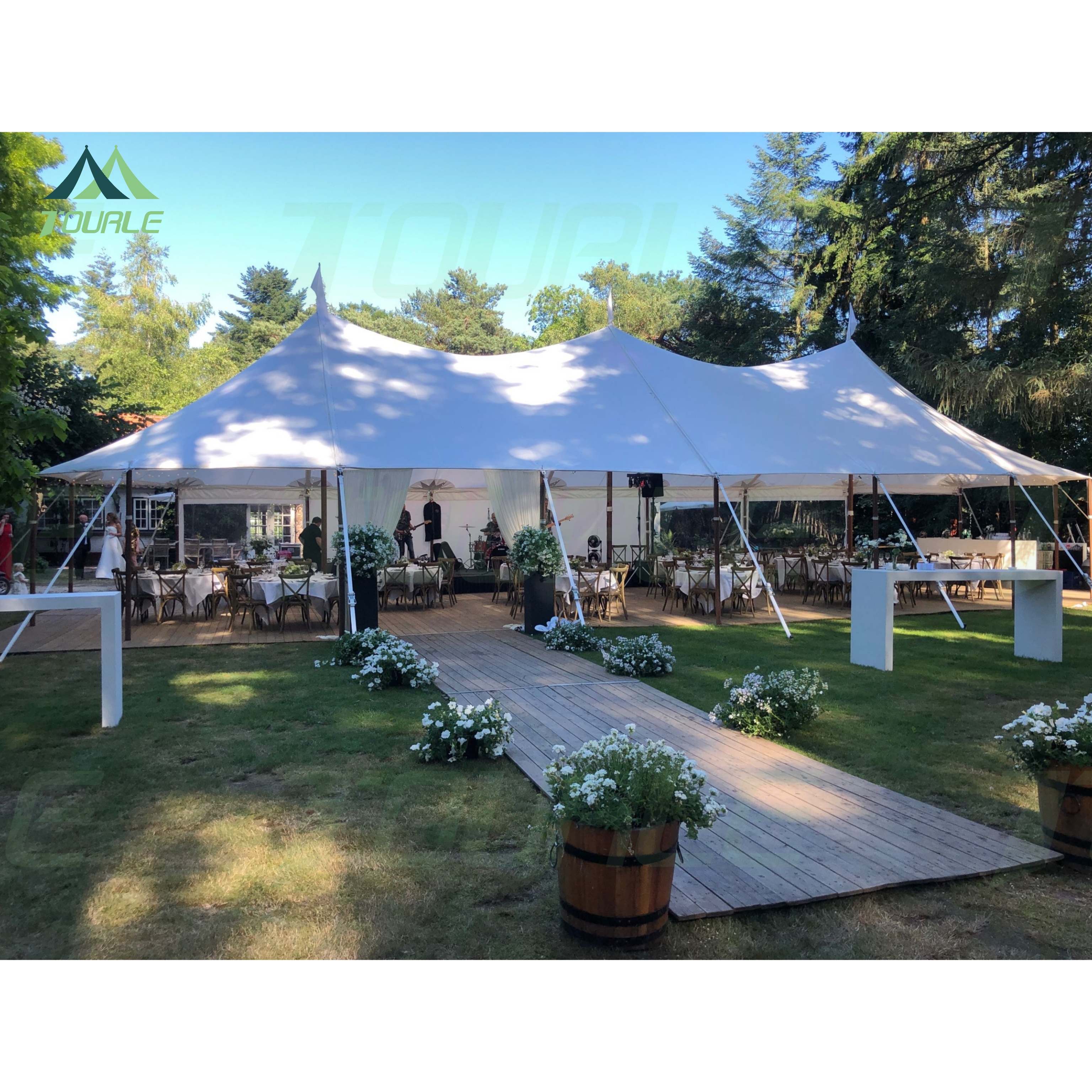 10mx15m Wedding Sailcloth Tent - مراجعة Supplier Wedding وسعره
