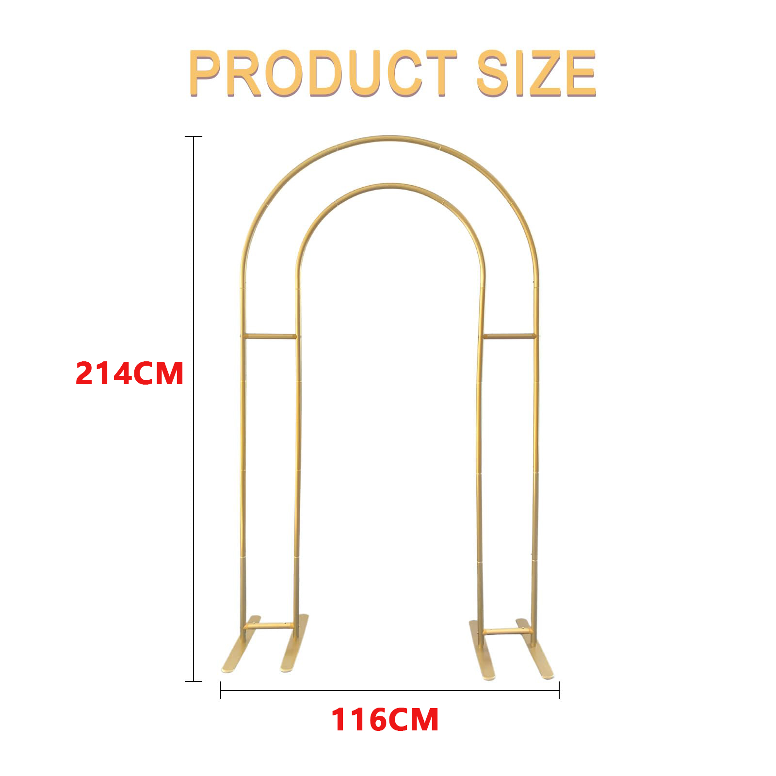 Open Arch Backdrop Stand, Doub - مراجعة Wedding Support وسعره
