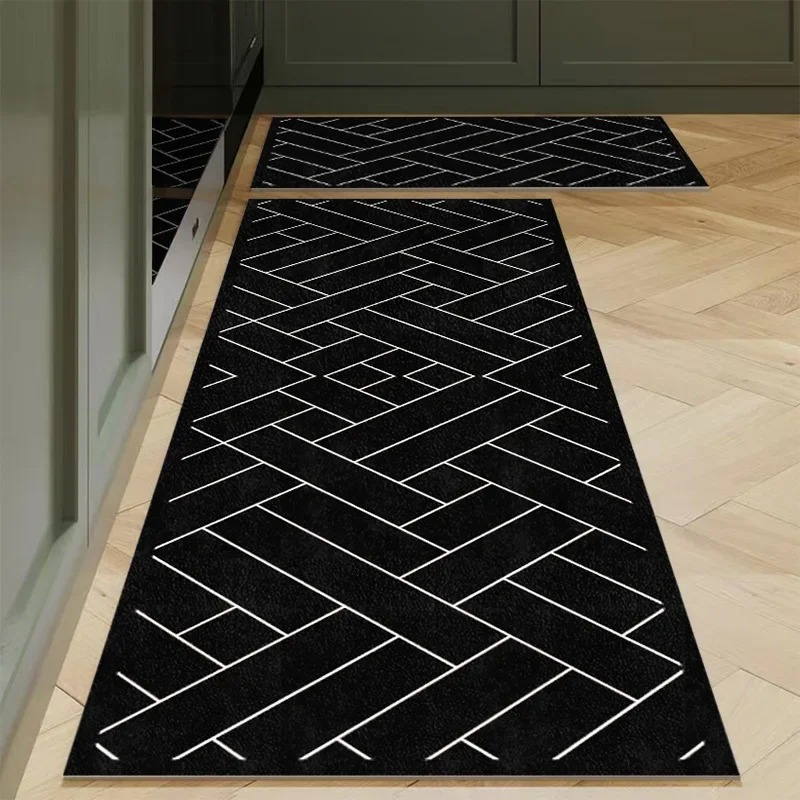 Minimalist Black White Herring - مراجعة Aisle Runner White وسعره