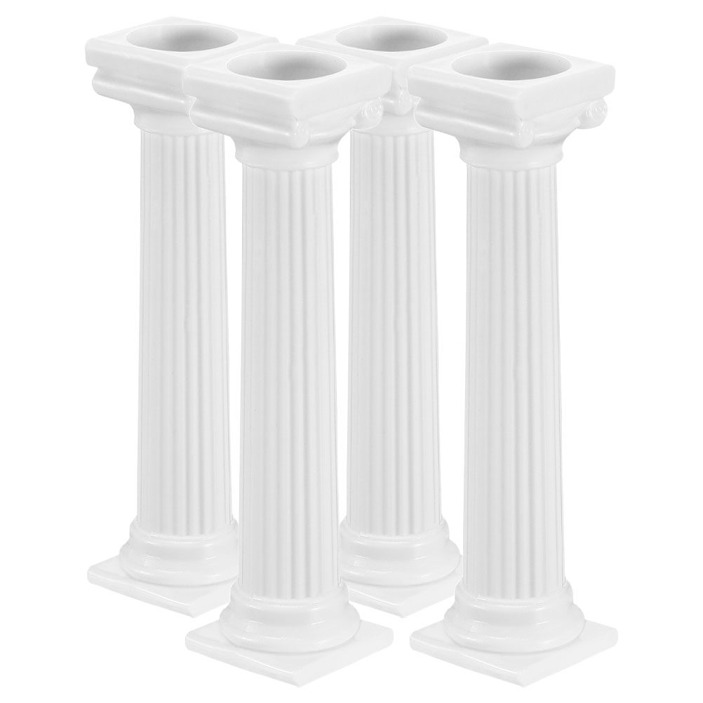 4Pcs Roman Pillar Cake Support - مراجعة Wedding Support وسعره