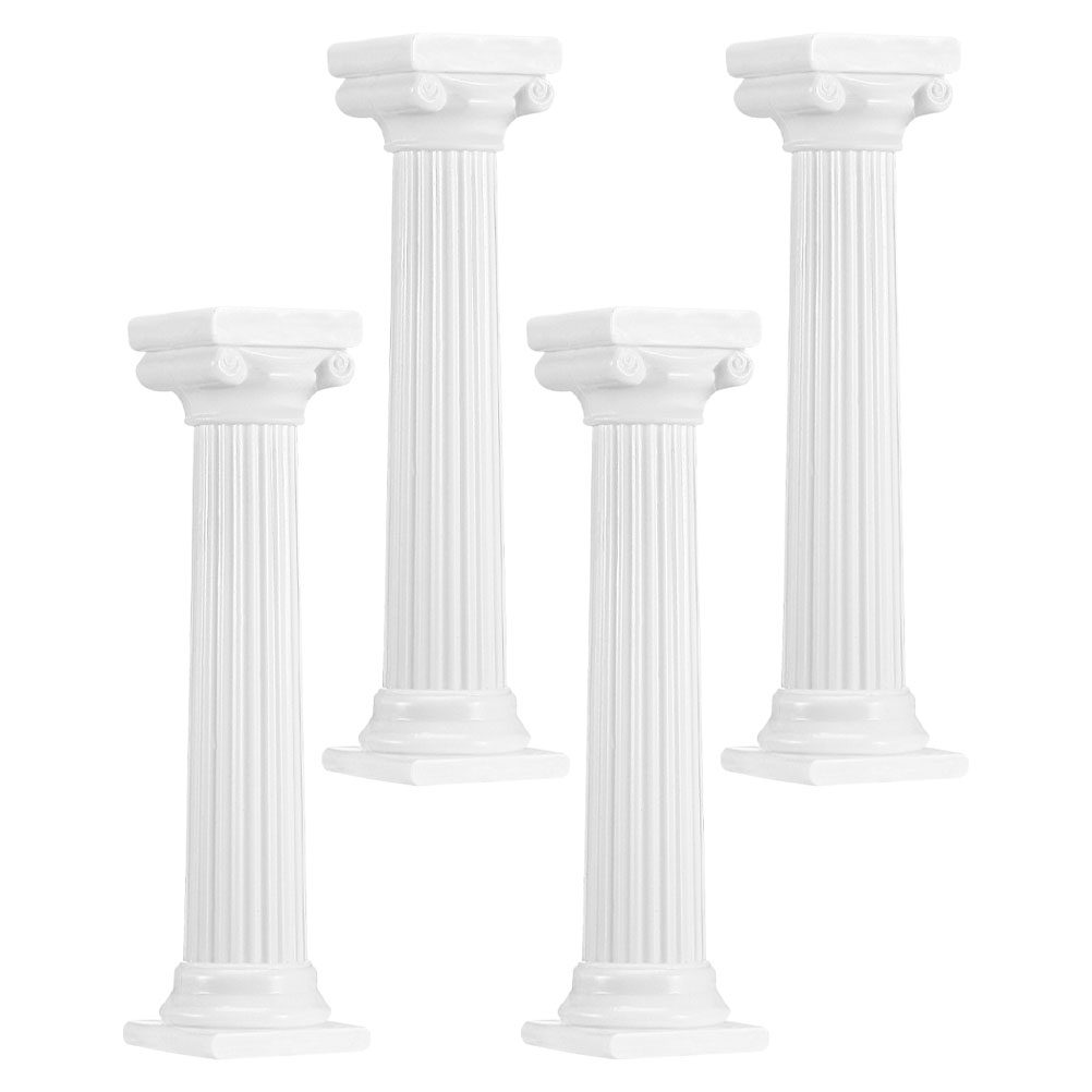 4Pcs Roman Pillar Cake Support - مراجعة Wedding Support وسعره