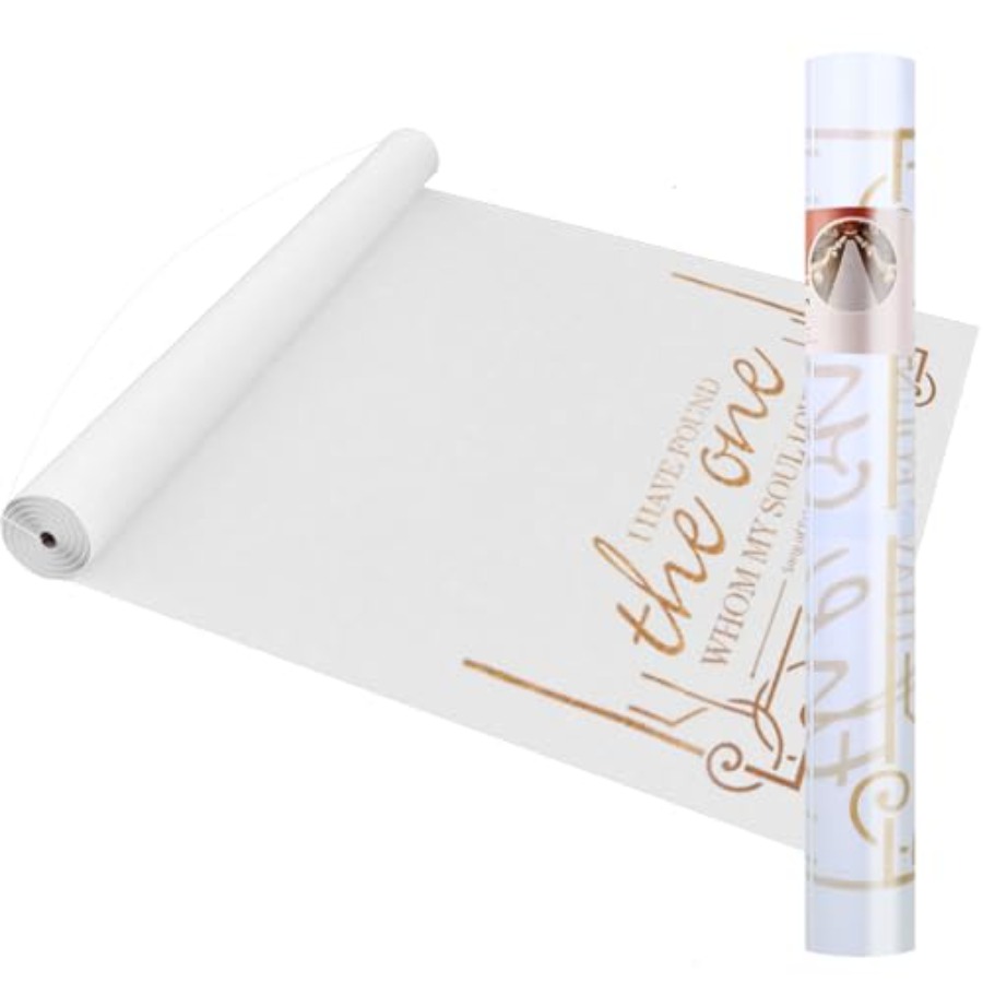 Thickened Aisle Runner for Wed - مراجعة Aisle Runner White وسعره