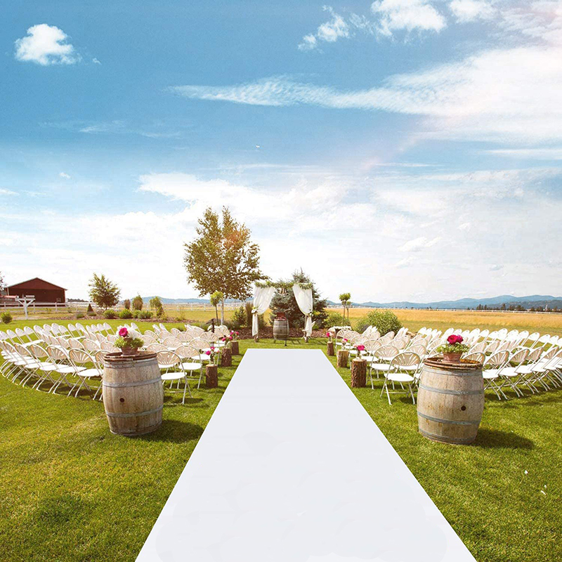 Romantic White Wedding Carpet  - مراجعة Aisle Runner White وسعره