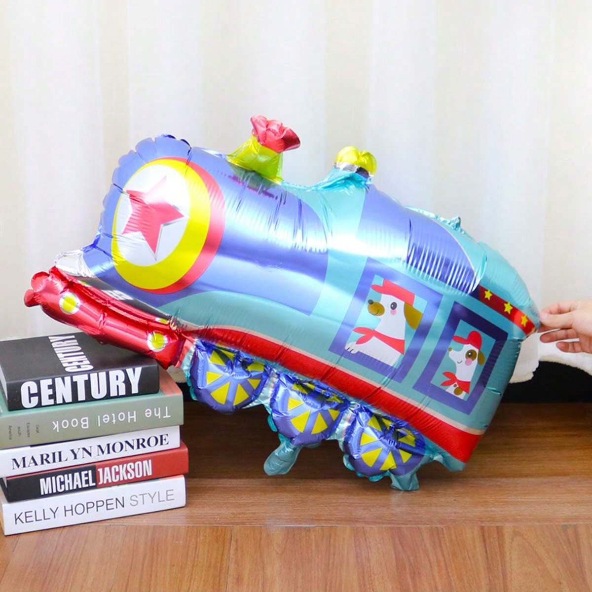 14pcs Train Balloon Kit for Bi - مراجعة Wedding Day Supply Kit وسعره