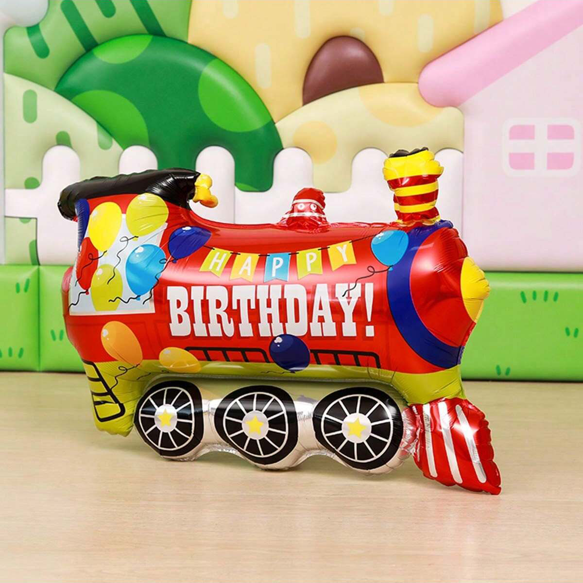 14pcs Train Balloon Kit for Bi - مراجعة Wedding Day Supply Kit وسعره