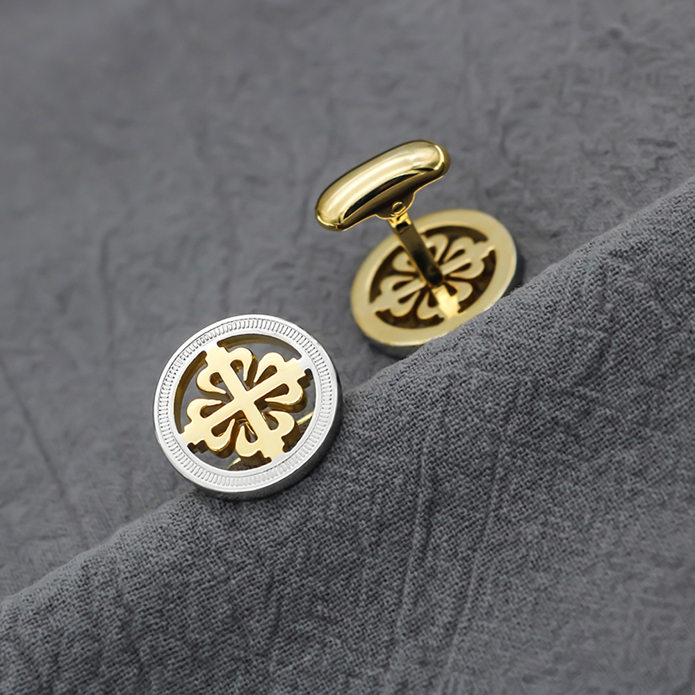 Luxury Iris Flower Cufflinks H - مراجعة Wedding Supply Factory وسعره