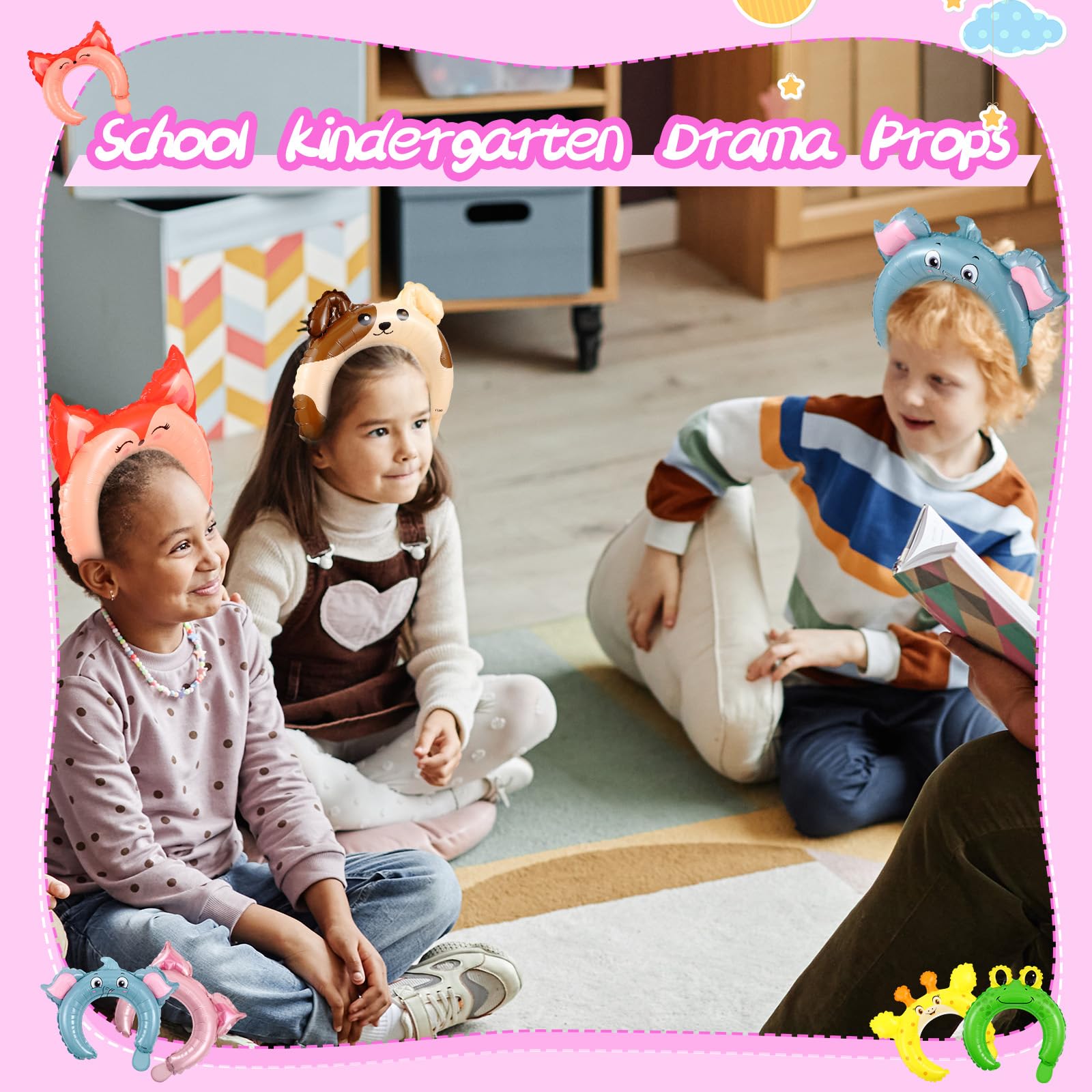 24 Pcs Farm Zoo Animal Inflata - مراجعة Wedding Zoo وسعره