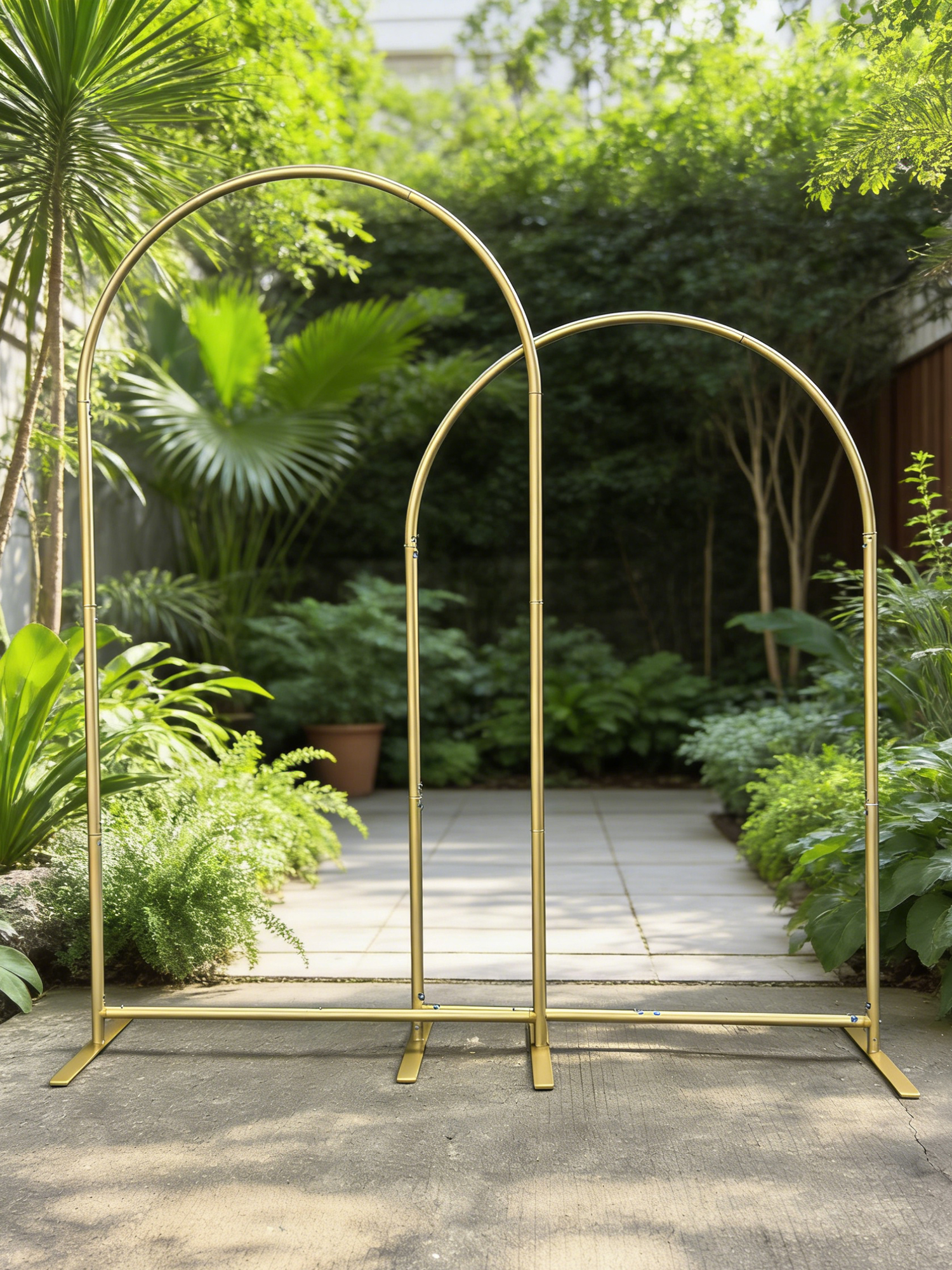 Aluminum Arch Backdrop Stand A - مراجعة Wedding Support وسعره