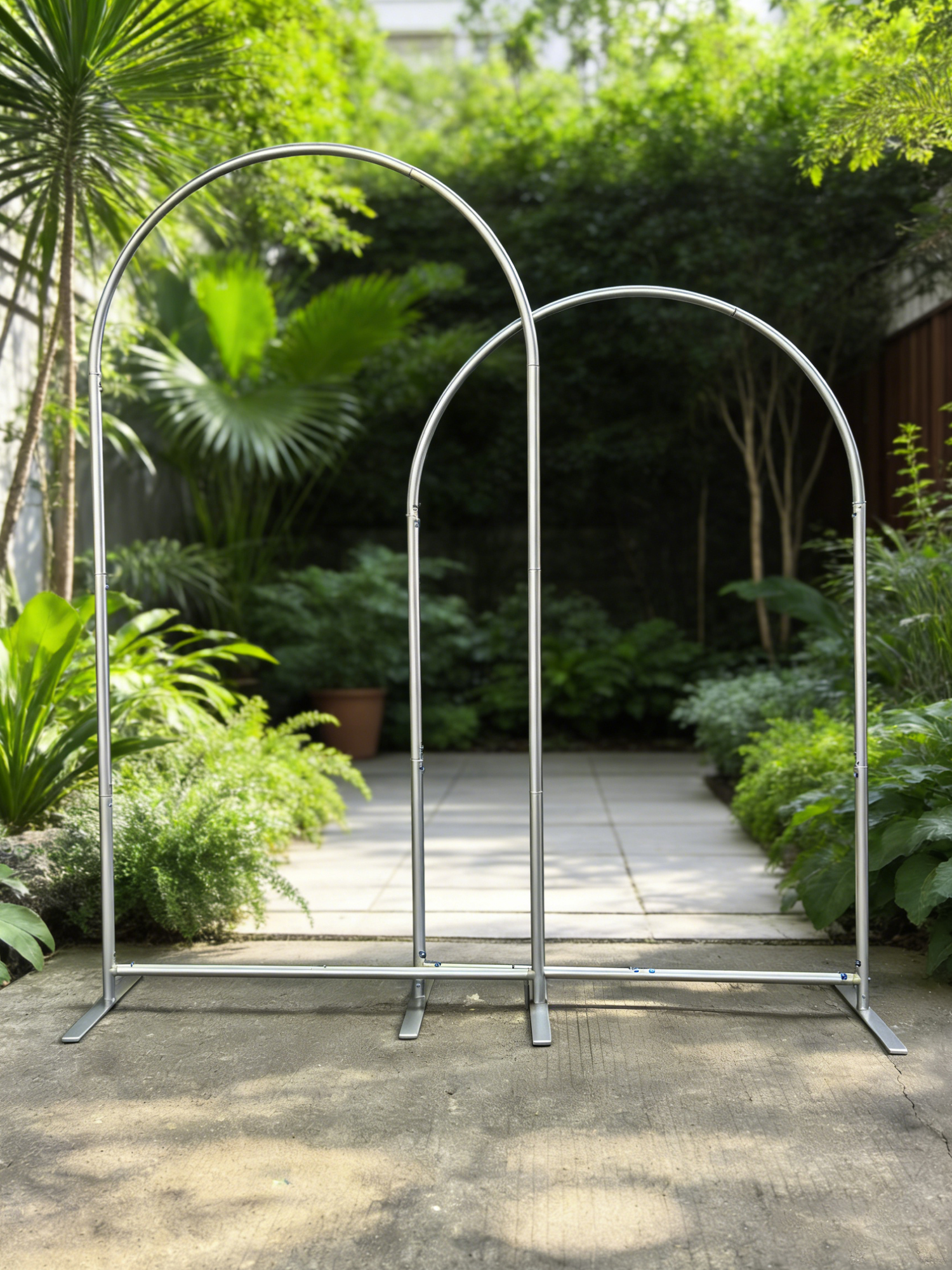Aluminum Arch Backdrop Stand A - مراجعة Wedding Support وسعره