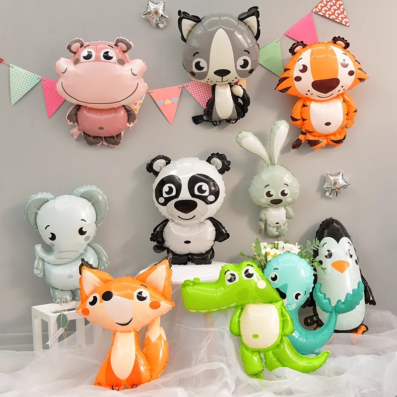Q-version Animal Foil Balloons - مراجعة Wedding Zoo وسعره