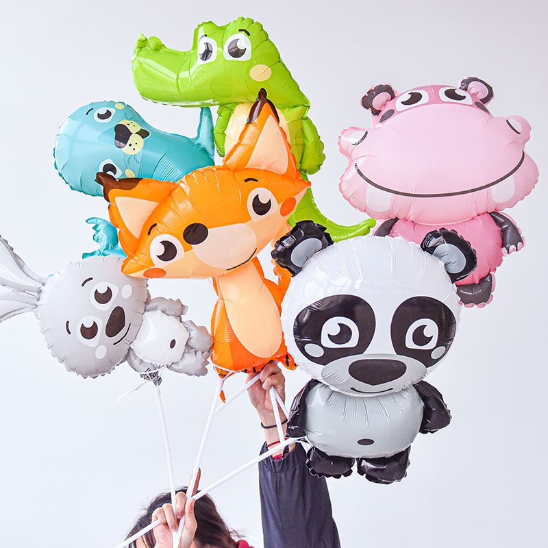 Q-version Animal Foil Balloons - مراجعة Wedding Zoo وسعره