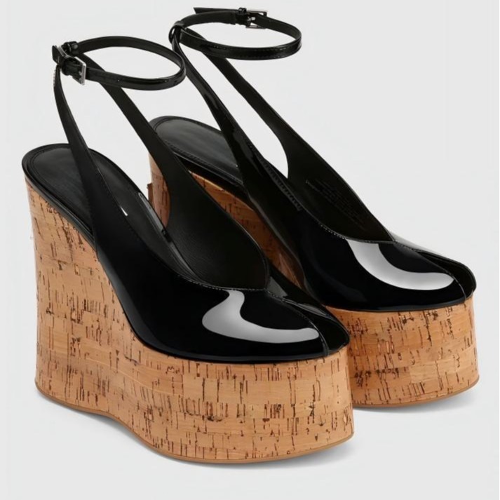 2026Summer Slope Heel Thick Bo - مراجعة Wedding Shop وسعره