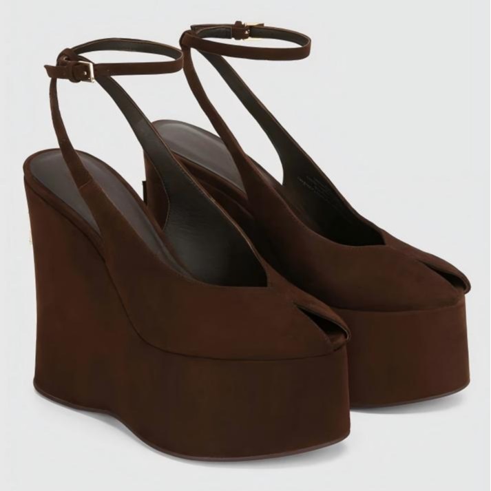 2026Summer Slope Heel Thick Bo - مراجعة Wedding Shop وسعره