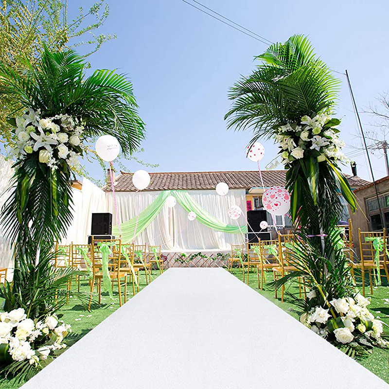 France Free Shipping Wedding C - مراجعة Aisle Runner White وسعره