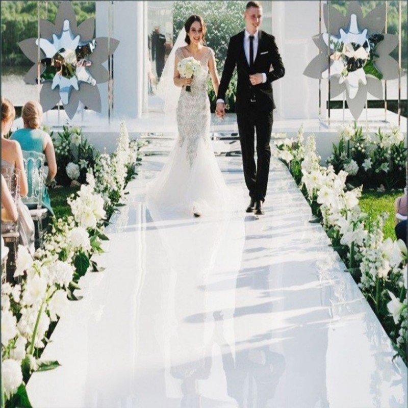 Luxury 1m To 2.4 Meters Wide W - مراجعة Aisle Runner White وسعره