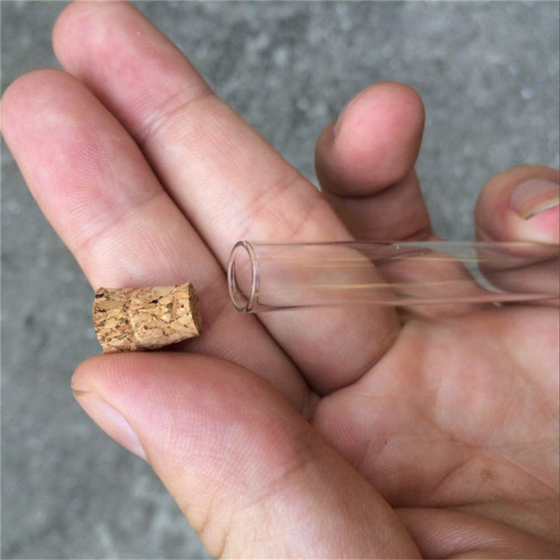 200pcs 10x75mm Transparent Gla - مراجعة Wedding Zoo وسعره
