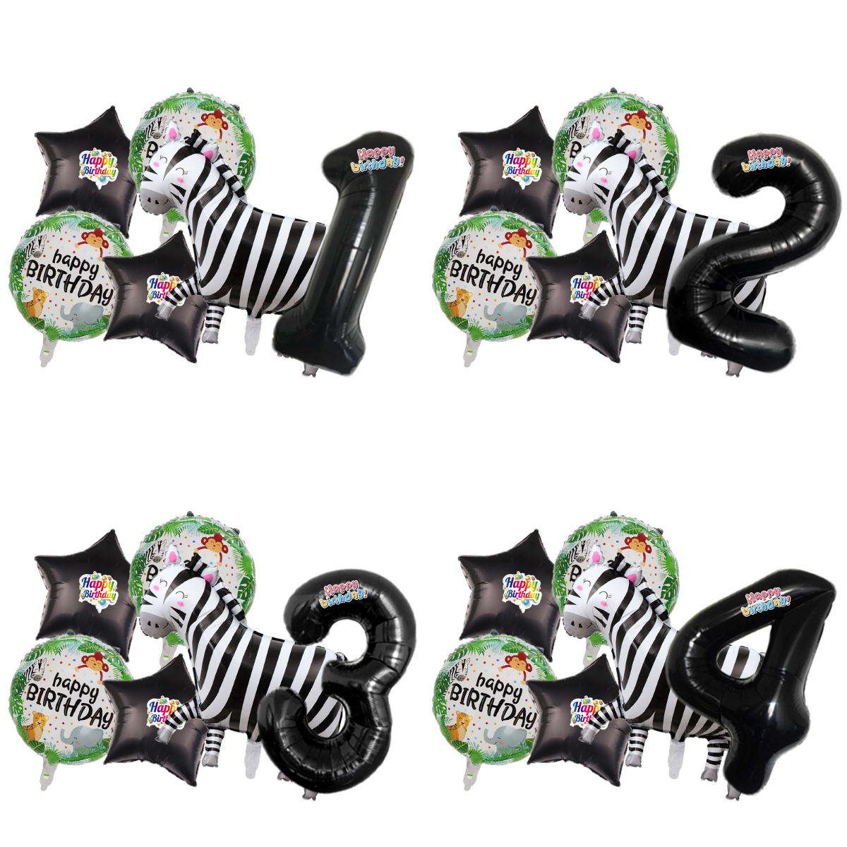 Animal Zebra Zoo Numbers 0-9 J - مراجعة Wedding Zoo وسعره