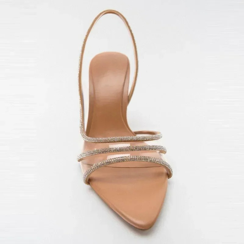 Luxury Rhinestone Strap PVC Sl - مراجعة Wedding Shop وسعره