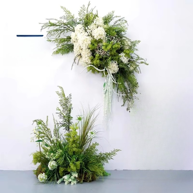 Green wedding decoration walkw - مراجعة Aisle Runner White وسعره