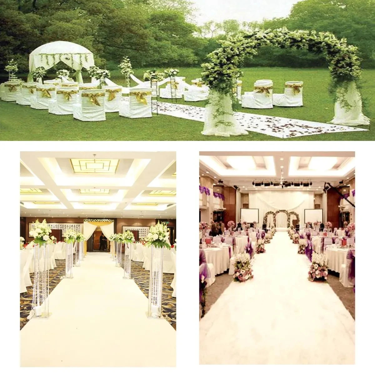 Custom Length Aisle Runner Wed - مراجعة Aisle Runner White وسعره
