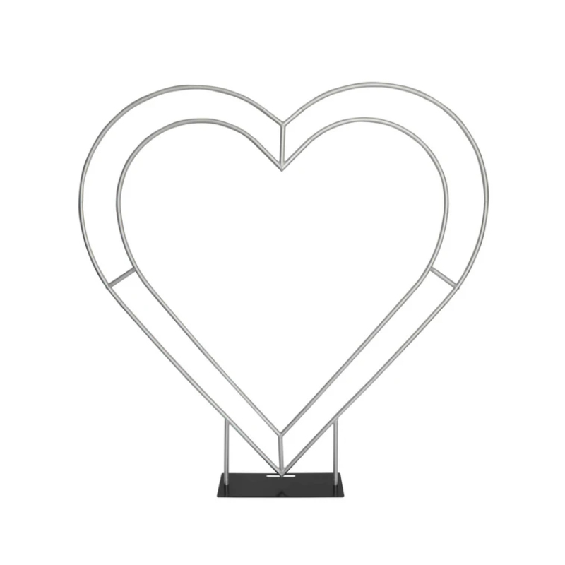 Portable 6.5ft Aluminum Heart  - مراجعة Wedding Support وسعره