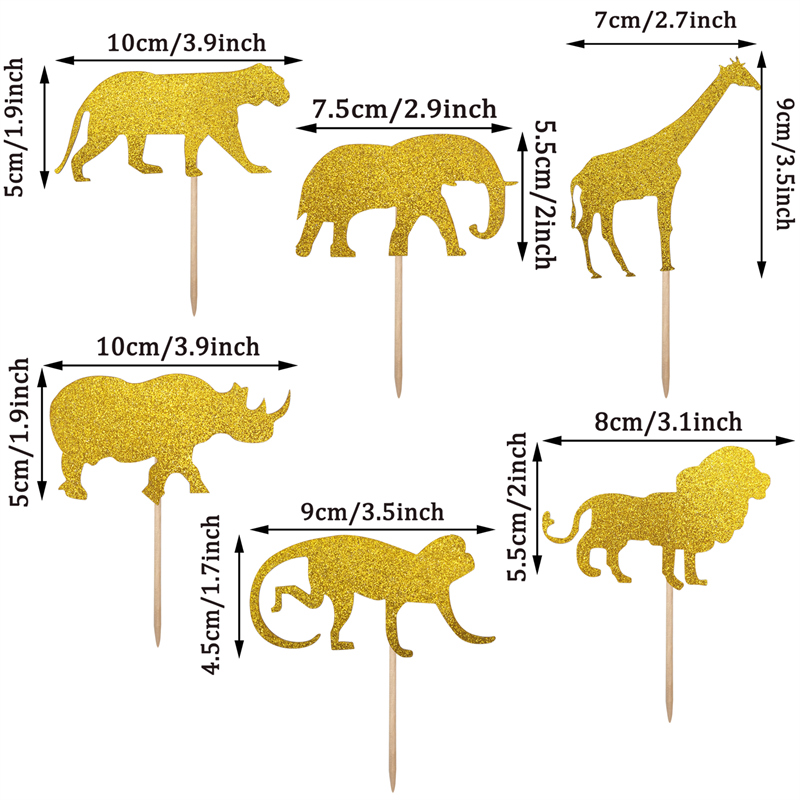24pcs Safari Jungle Animal Zoo - مراجعة Wedding Zoo وسعره