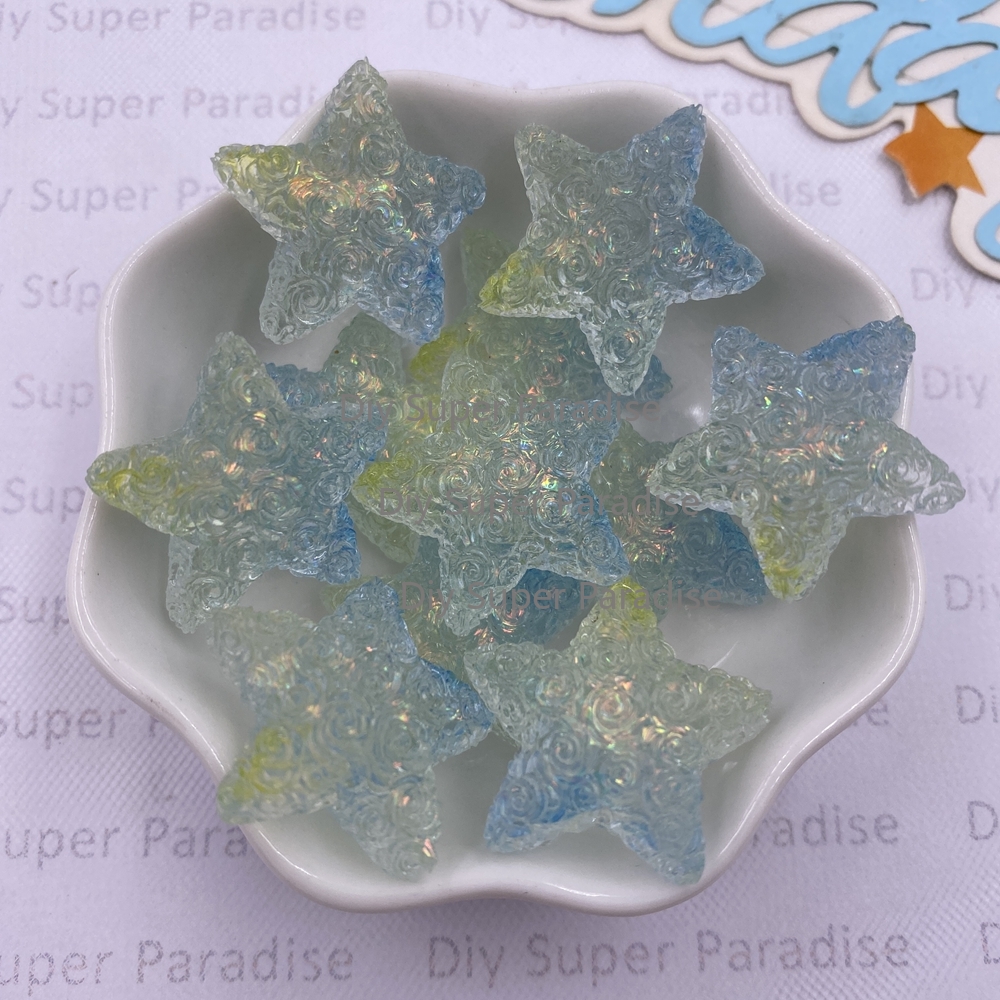 10PCS Resin Clear Candy Color  - مراجعة Wedding Superstar وسعره