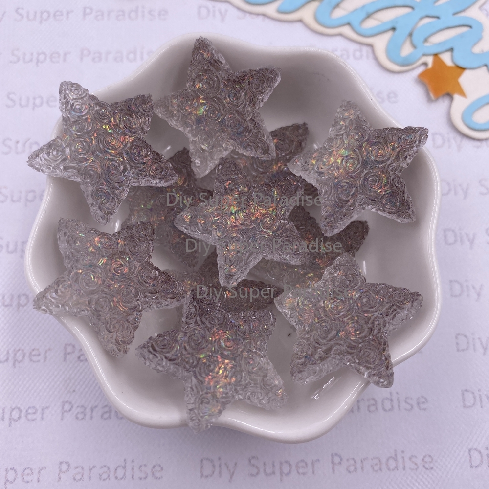 10PCS Resin Clear Candy Color  - مراجعة Wedding Superstar وسعره