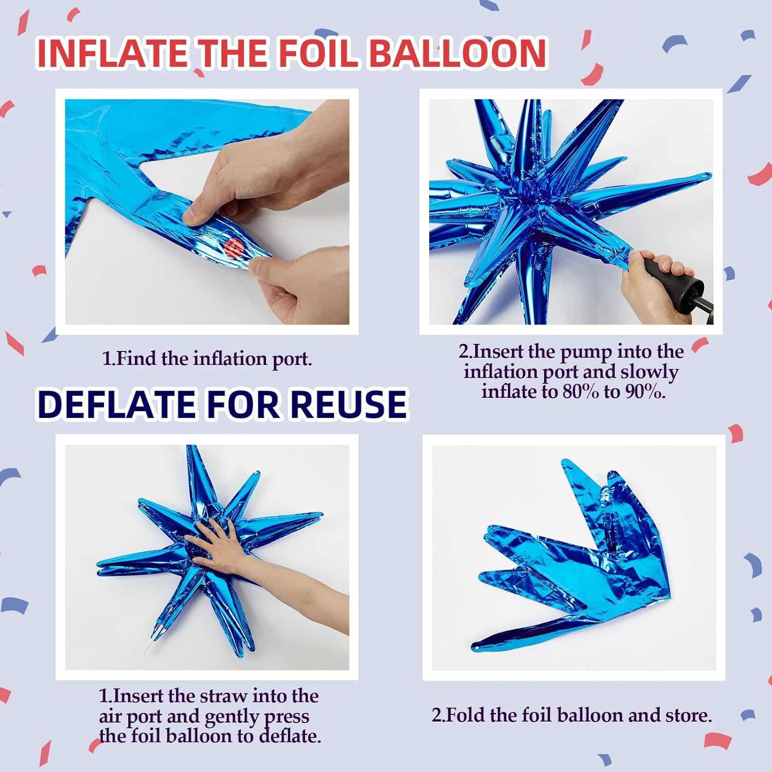 129pcs Red White and Blue Ball - مراجعة Wedding Day Supply Kit وسعره