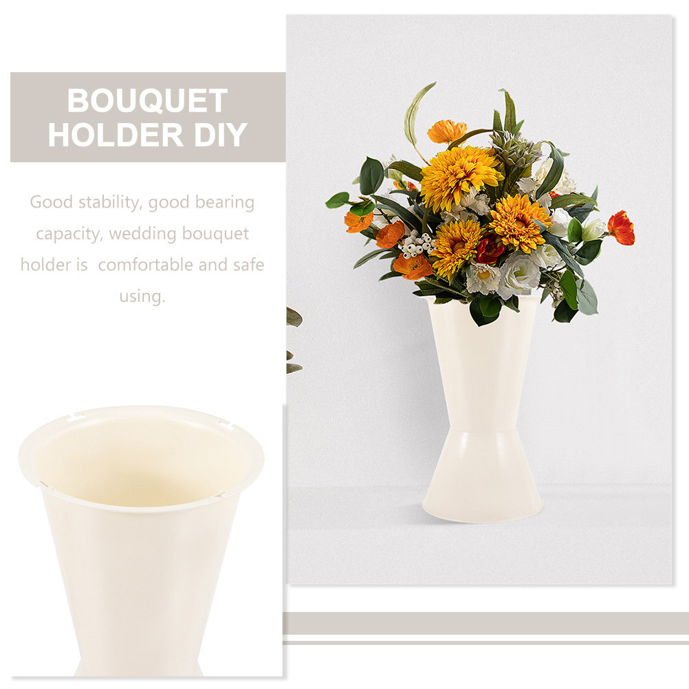 5Pcs Flower Bouquet Holder Pla - مراجعة Wedding Support وسعره