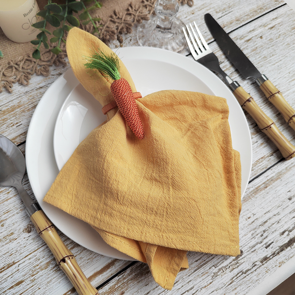 10 PCS Cloth Napkins 40x40cm C - مراجعة Wedding Supply Factory وسعره