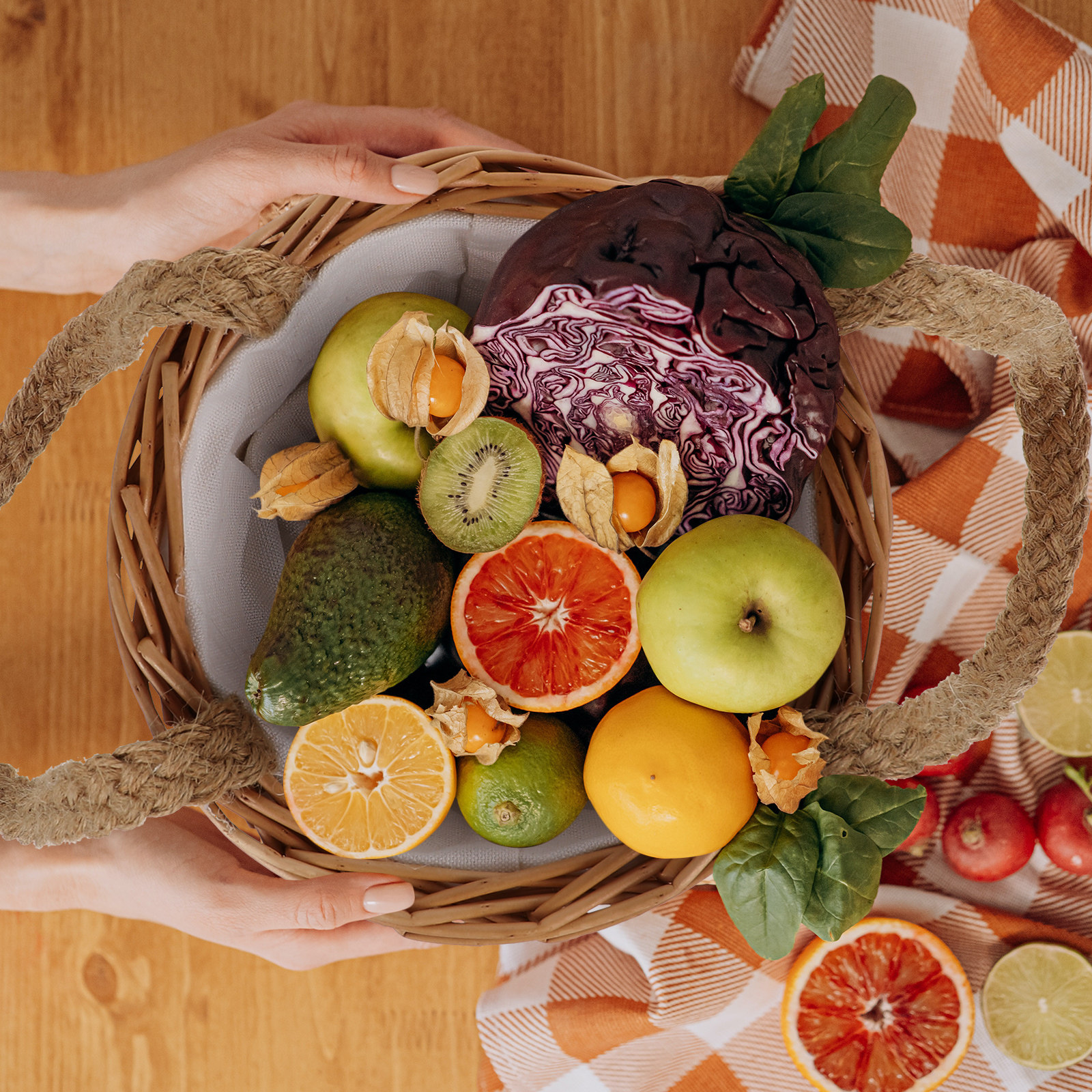 1Pcs Woven Wooden Basket Porta - مراجعة Wedding Solution وسعره