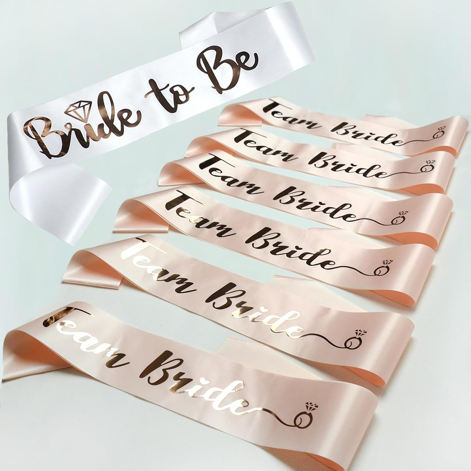 Rose Gold Bachelorette Party D - مراجعة Wedding Day Supply Kit وسعره